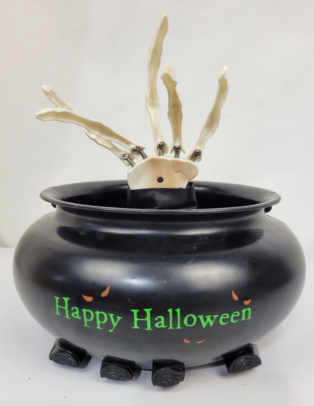 Gemmy Animated Motion Activated Talking Halloween Skeleton Hand Candy Bowl